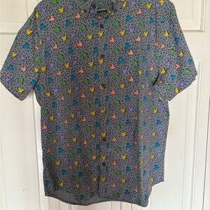 Men's Disney Patterned Shirt